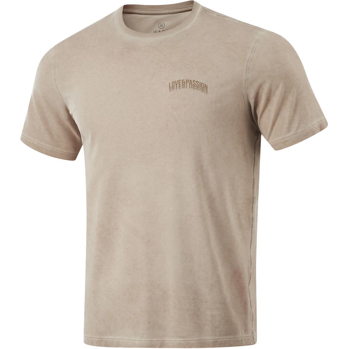 

LINING Футболка мужская овсяно-серого цвета Oat Gray, Серый, LINING Футболка мужская овсяно-серого цвета Oat Gray