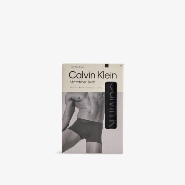 

Трусы Calvin Klein с эластичной резинкой и логотипом, черный