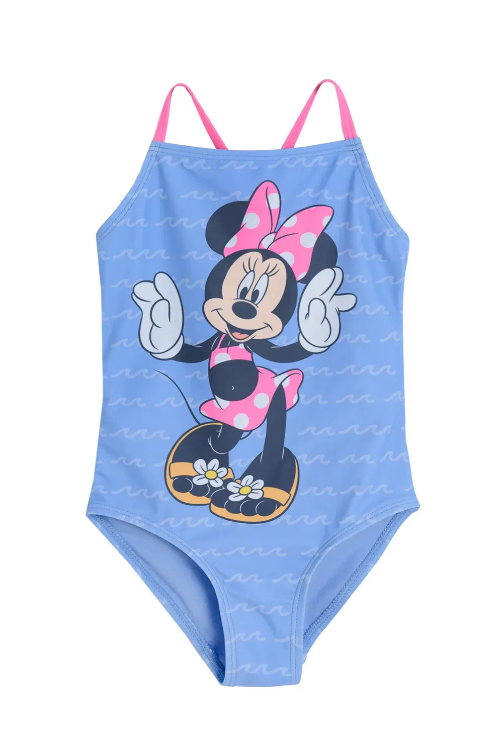 Детский купальник с принтом Minnie Mouse Cool Club, Blue