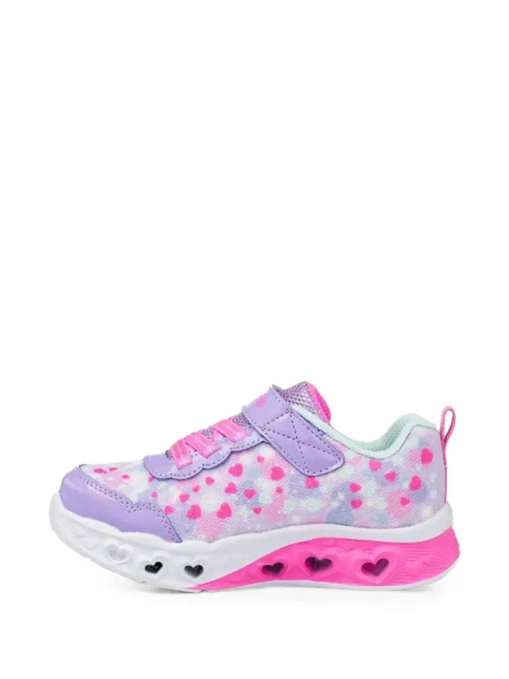 Кроссовки Flutter Heart Lights Skechers, фиолетовый