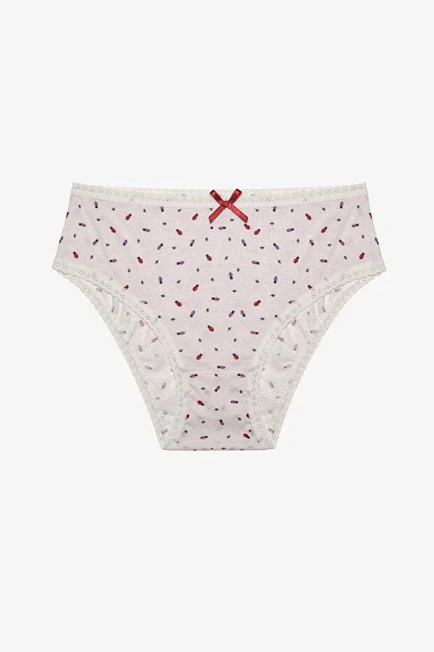 Детские для девочек трусы с принтом Mixed Color Girl's Ladybug 3-Piece Panties Penti, Multicolor — фото 4
