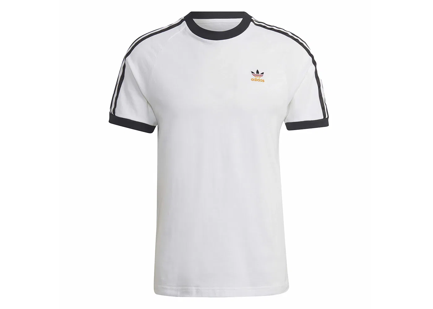 Мужская футболка с длинным рукавом Adidas Tee, White/Black/Black