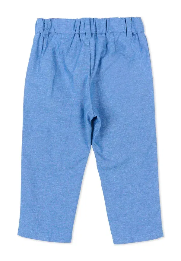 Брюки из хлопка Trousers Mayoral, Light Blue, светло-голубой — фото 2