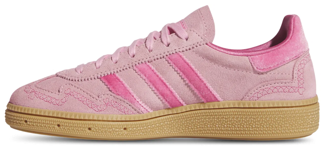 Кроссовки для девочек Handball Spezial Adidas, розовый — фото 2