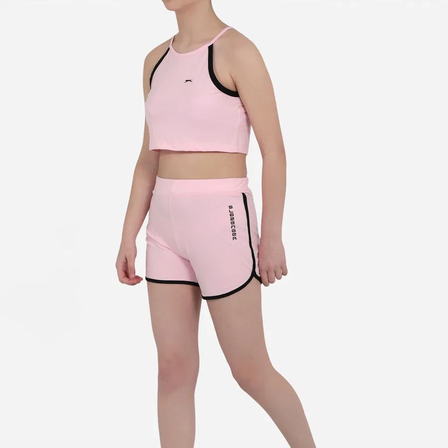 Комплект из футболки и шорт с логотипом Slazenger, Розовый