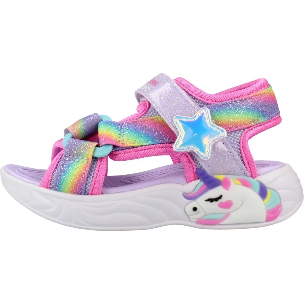 Детские сандалии Skechers Unicorn Dreams Sanda, Rosa — фото 2
