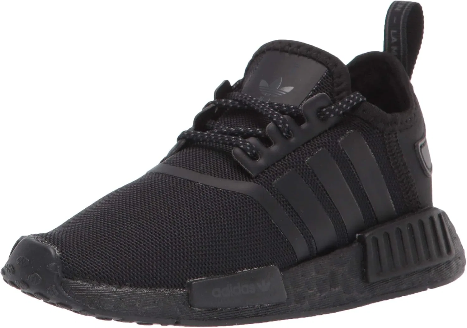 Детские кроссовки NMD_r1 adidas Originals, Black/Black/Grey