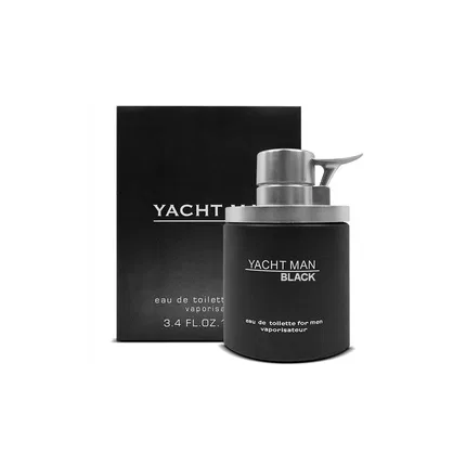 Парфюмерная вода Myrurgia Yacht Man Black for Men, 100 мл, Black