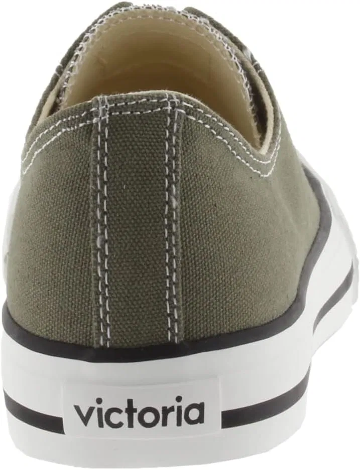 Детские кеды Victoria Unisex Low-Top Tribu Canvas & Gummi-Zehe 106550, Khaki — фото 3