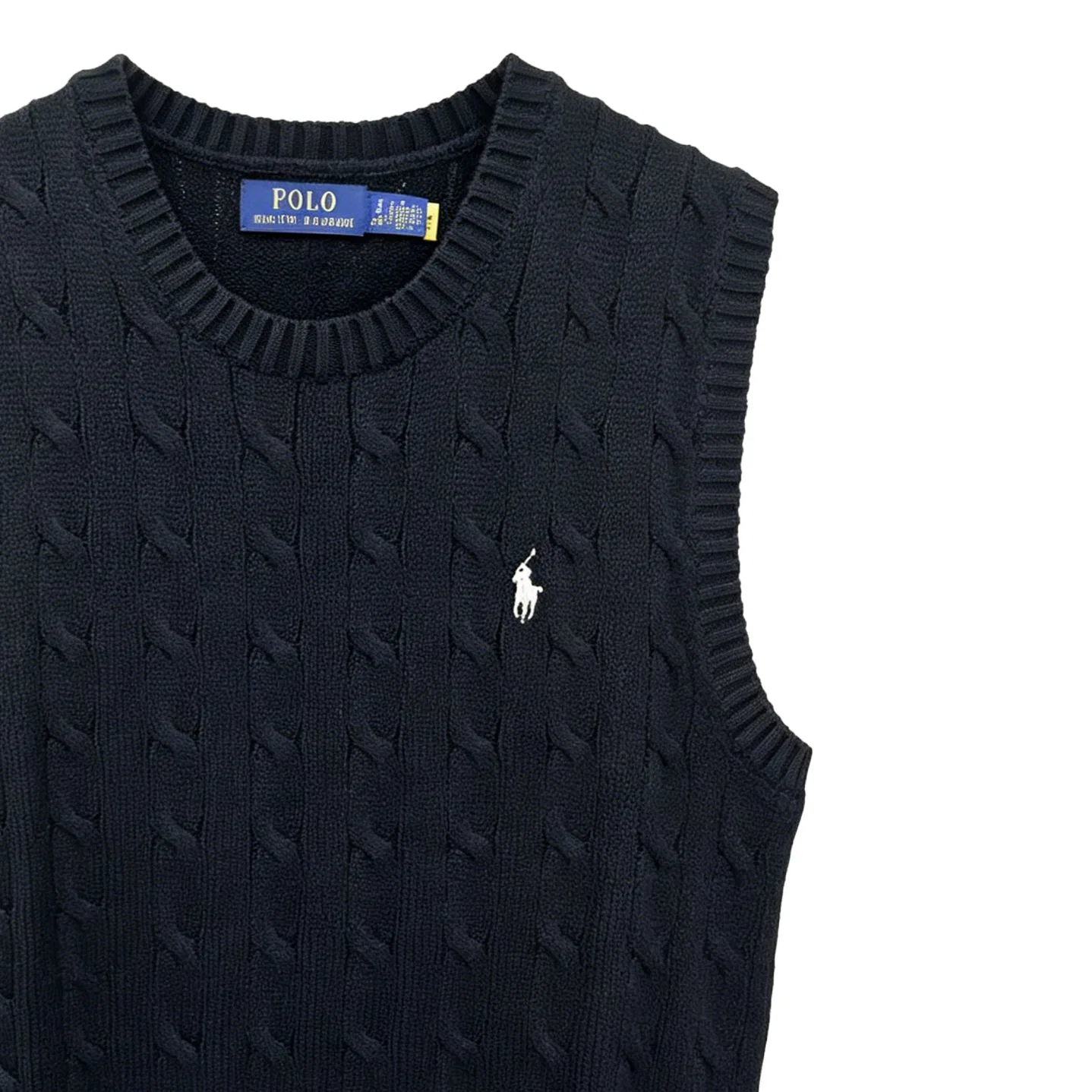 Топ Tank Polo Ralph Lauren, Marine Blue — фото 4