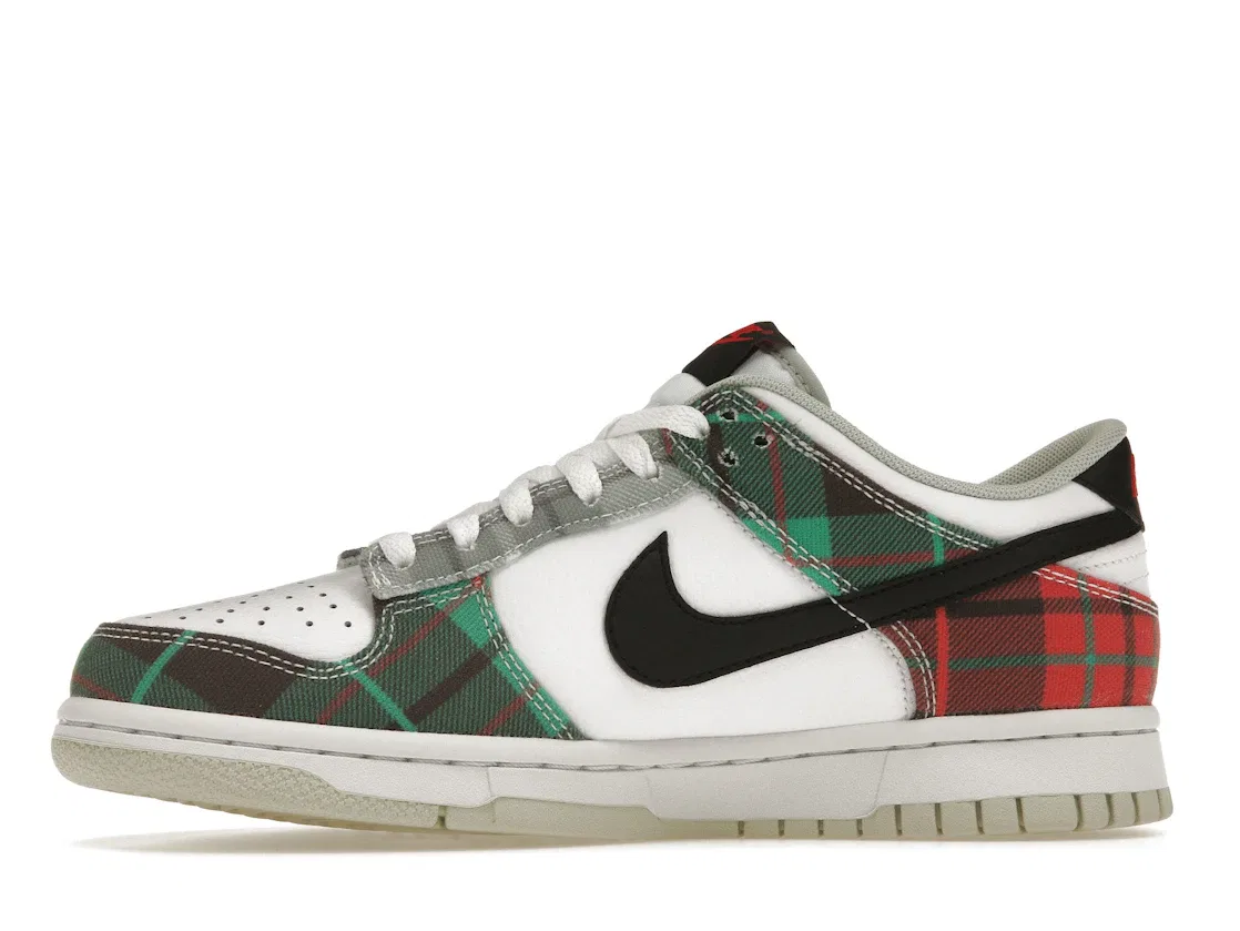 Детские кроссовки Lifestyle Nike Dunk Low, White/Black-White-University Red-Stadium Grey-Light Silver — фото 3