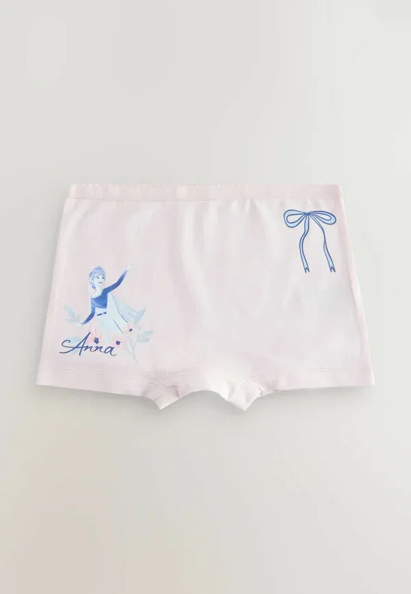 Шорты из джерси, комплект из 5 штук, Frozen Regular fit - Next Pink, синий/розовый — фото 4