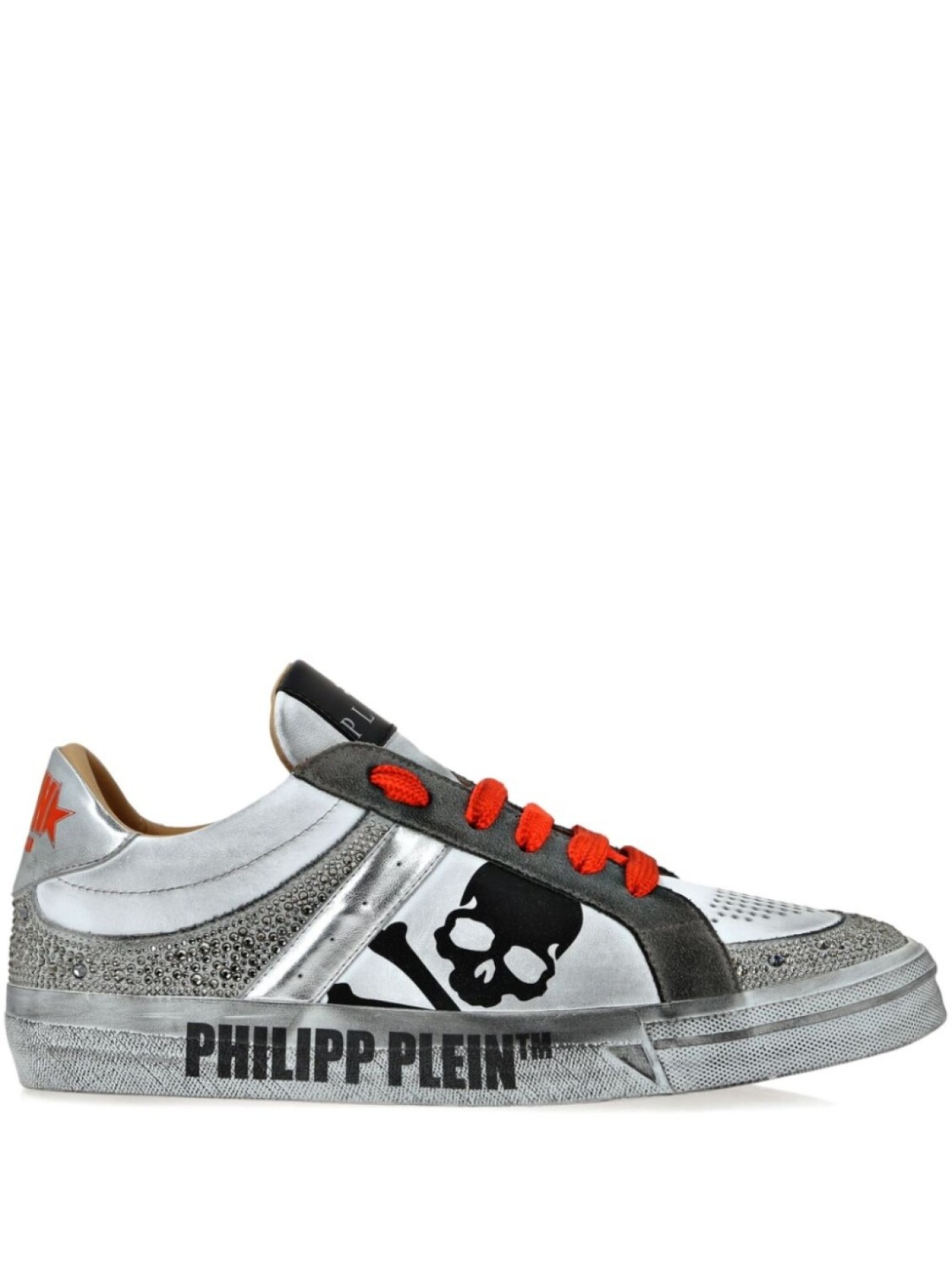 

Philipp Plein кроссовки Retrokickz TM, белый