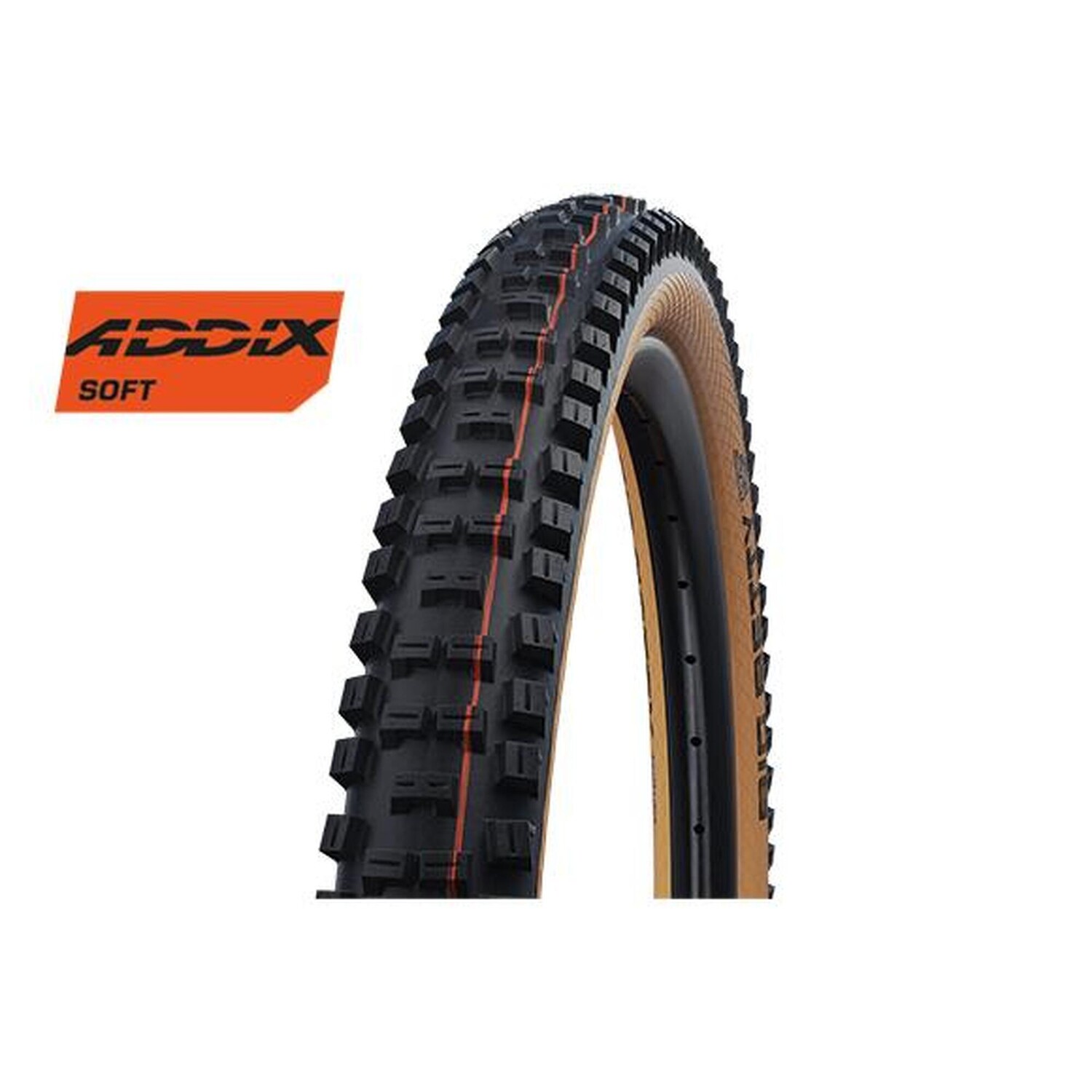 

Шина Schwalbe Big Betty Super Trail SnakeSkin Addix Soft, черный