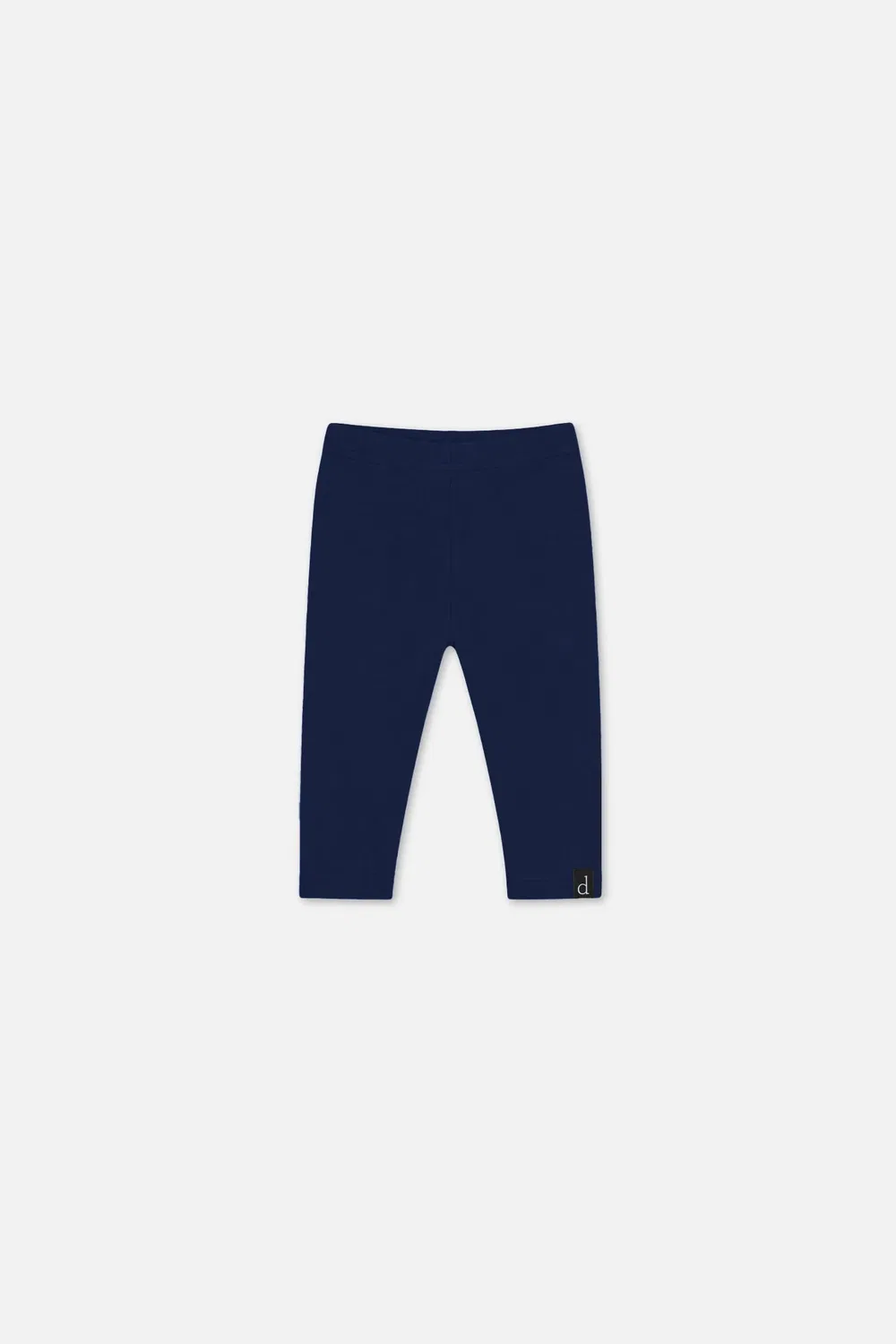 Детские леггинсы из рубчатого трикотажа Deux par Deux, Dark Blue