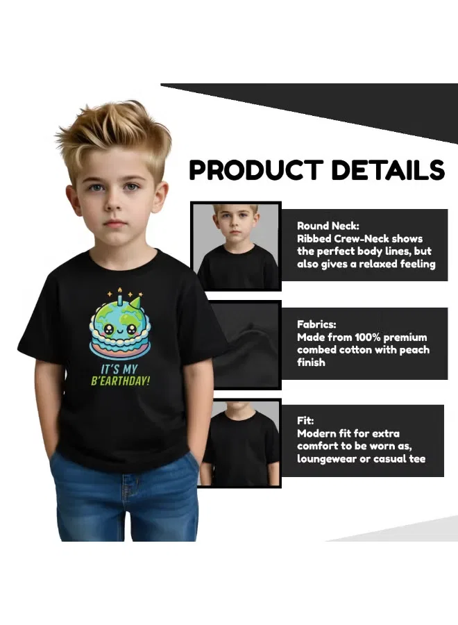 Футболка с принтом Earth Day Printshop4Me, черный — фото 4