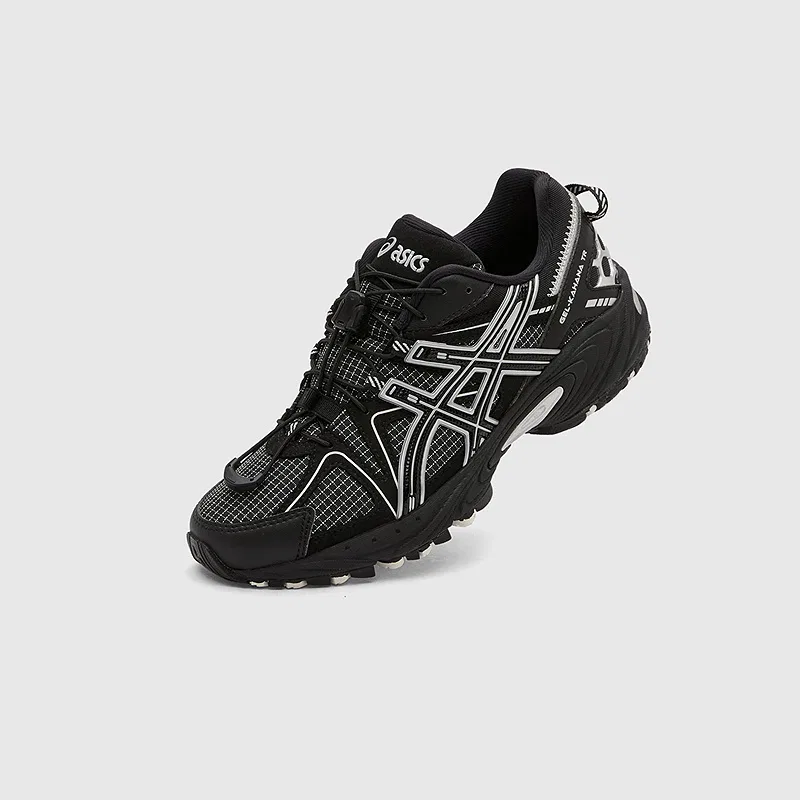 Детские кроссовки с синтетической кожей ASICS, 001 — фото 4