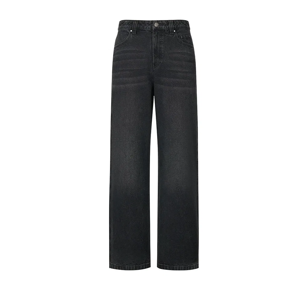 Детские джинсы прямого кроя Unisex Straight Fit Pants Palladium, Black Shadow