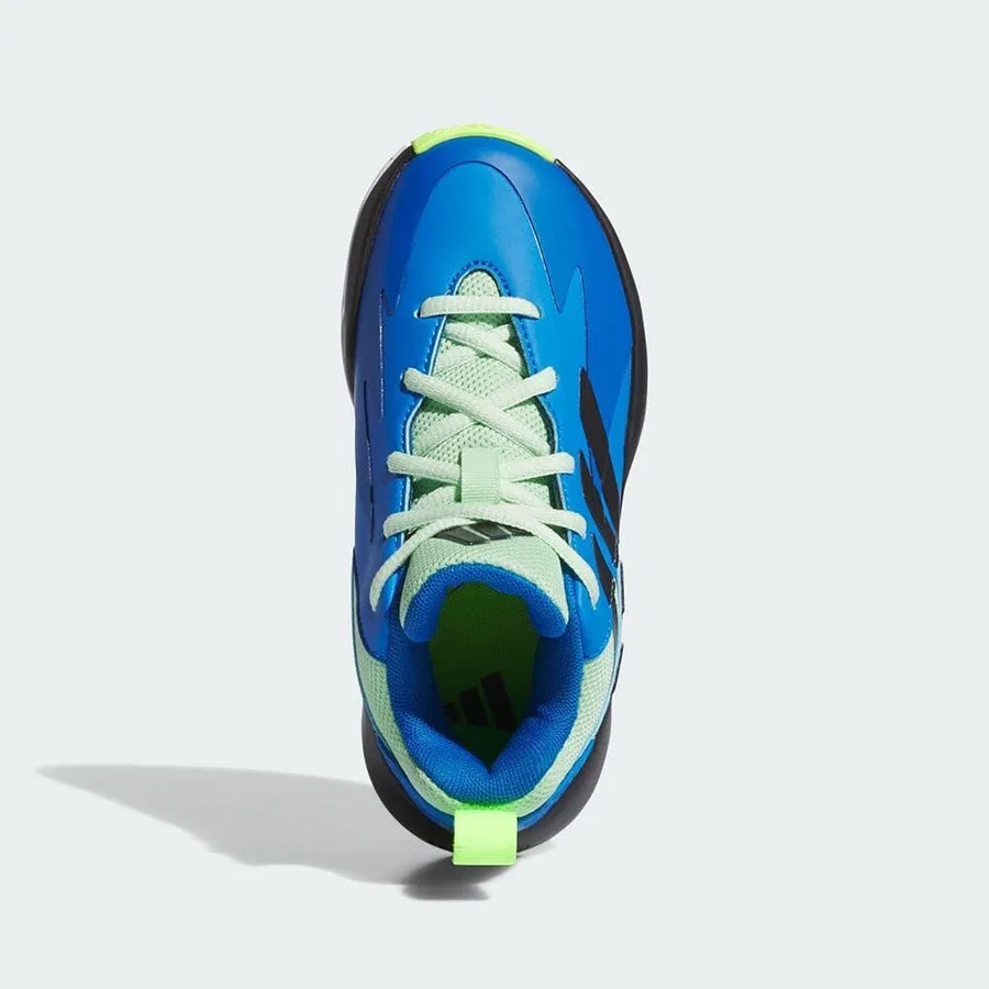 Кроссовки для мальчика с шнуровкой Cross Em Up Select J adidas, Синий — фото 2