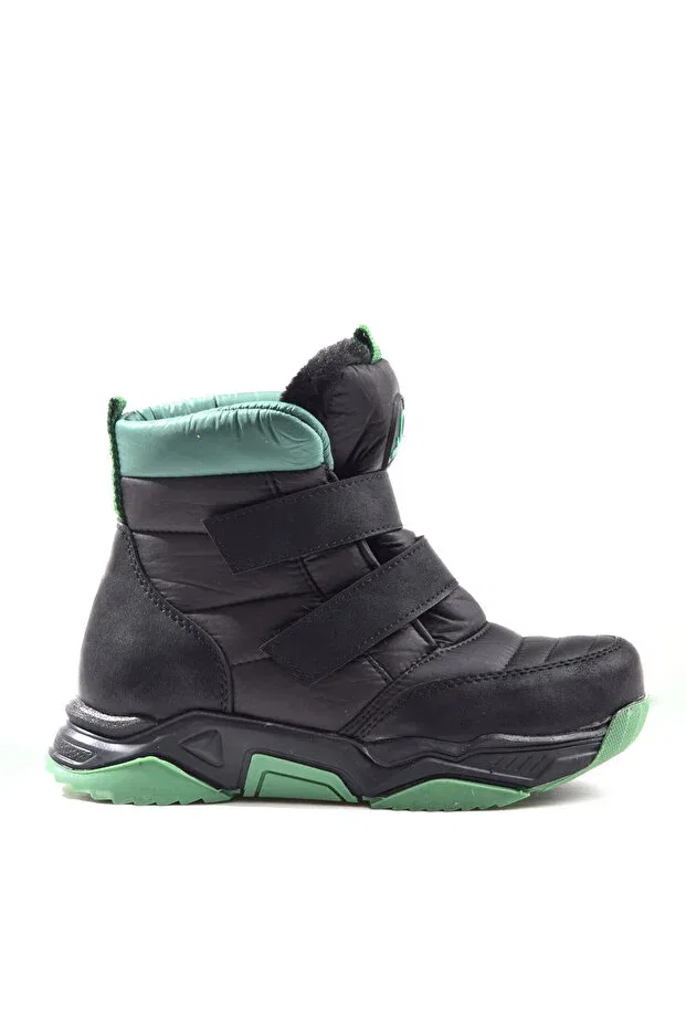 Детские спортивные туфли для мальчиков на липучке Benetton, Black - Green