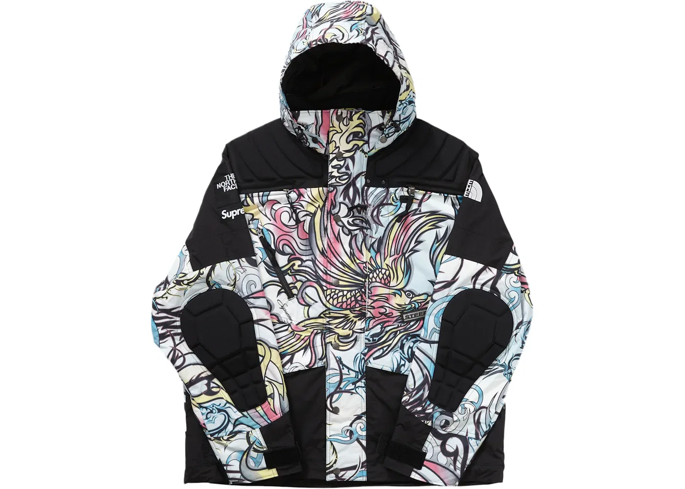 Мужская куртка с водонепроницаемым нейлоновым материалом Jacket (FW22) Supreme, Multicolor Dragon