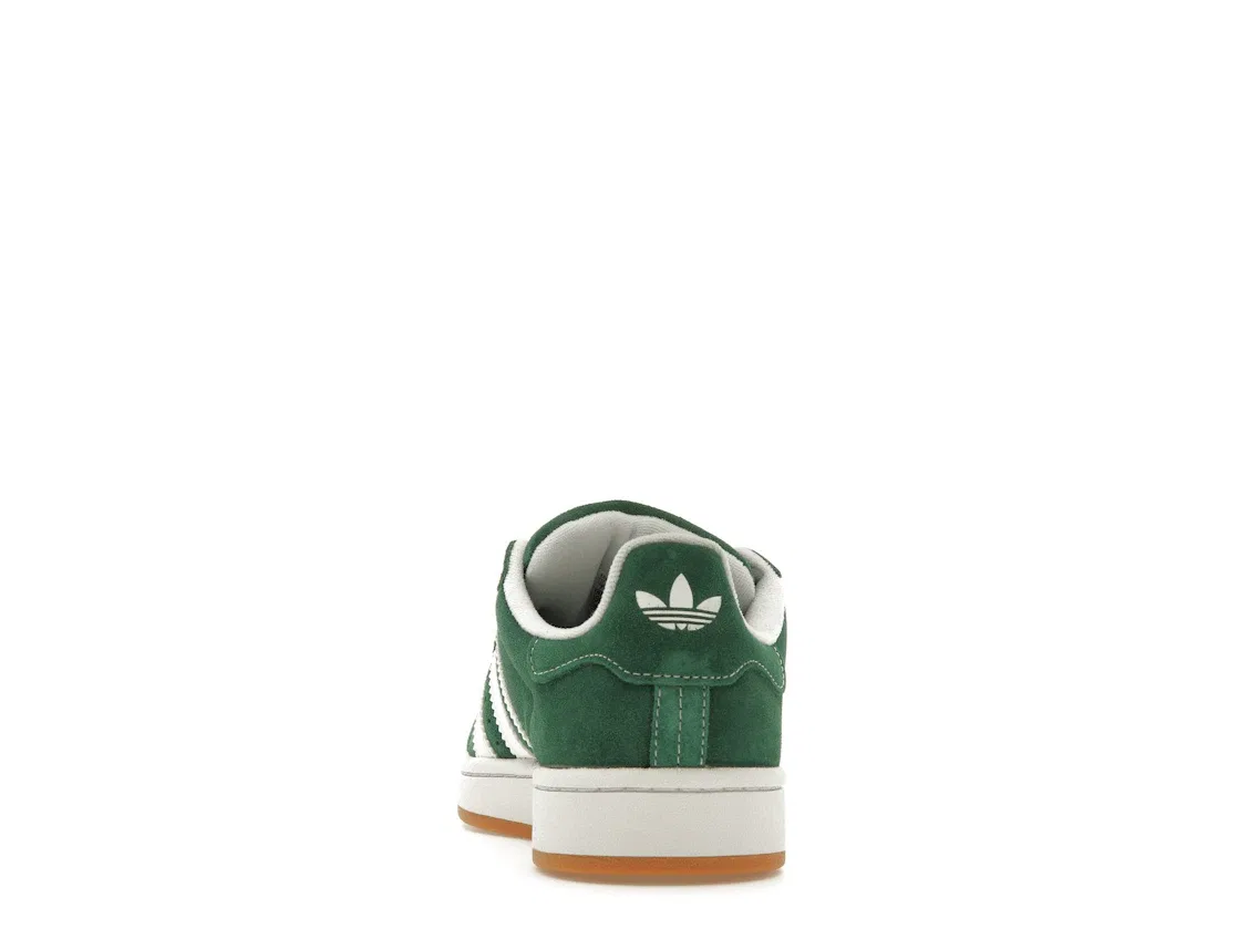 Детские кроссовки Lifestyle с замшевым верхом Adidas Campus 00s, Dark Green/Cloud White/Off White — фото 4