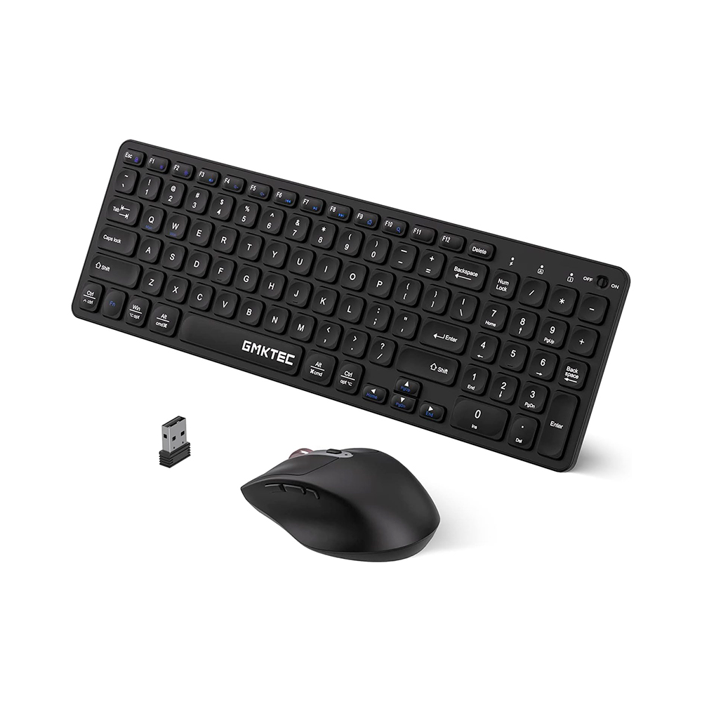 

Комплект периферии GMKtec Combo KB-GKMC1 (клавиатура + мышь), чёрный