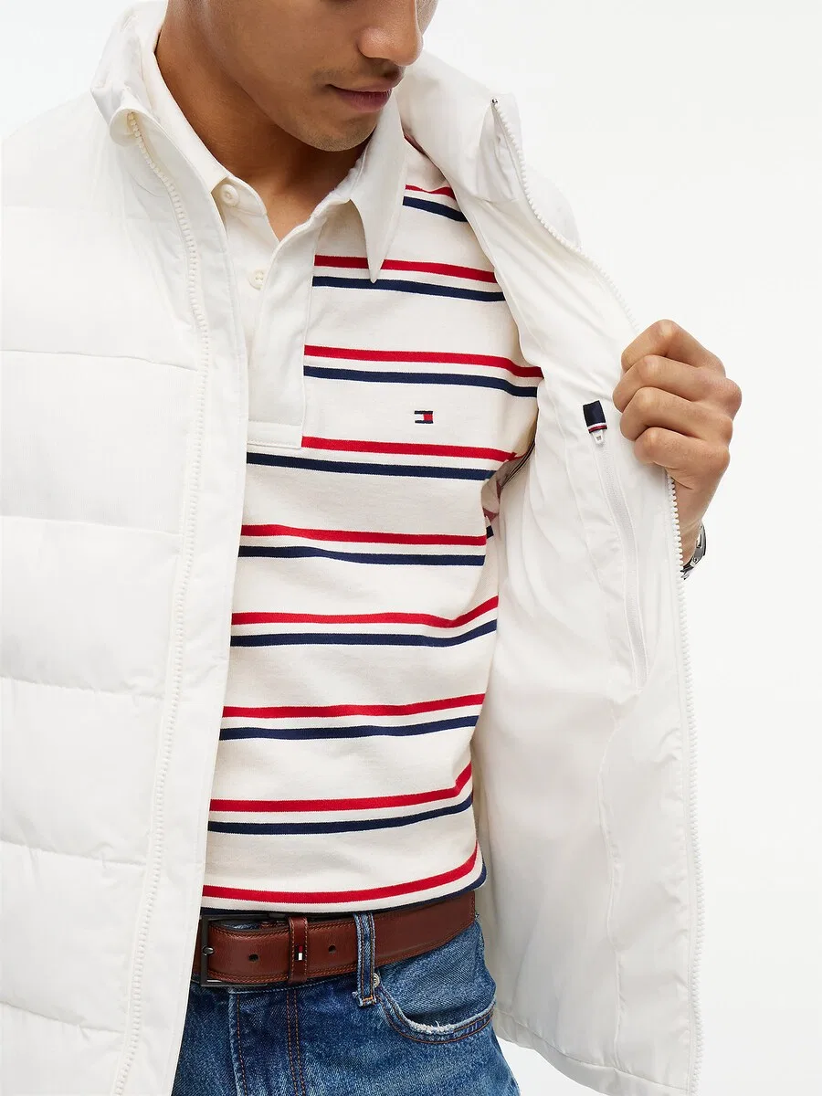 Жилет TOMMY HILFIGER белого цвета — фото 4