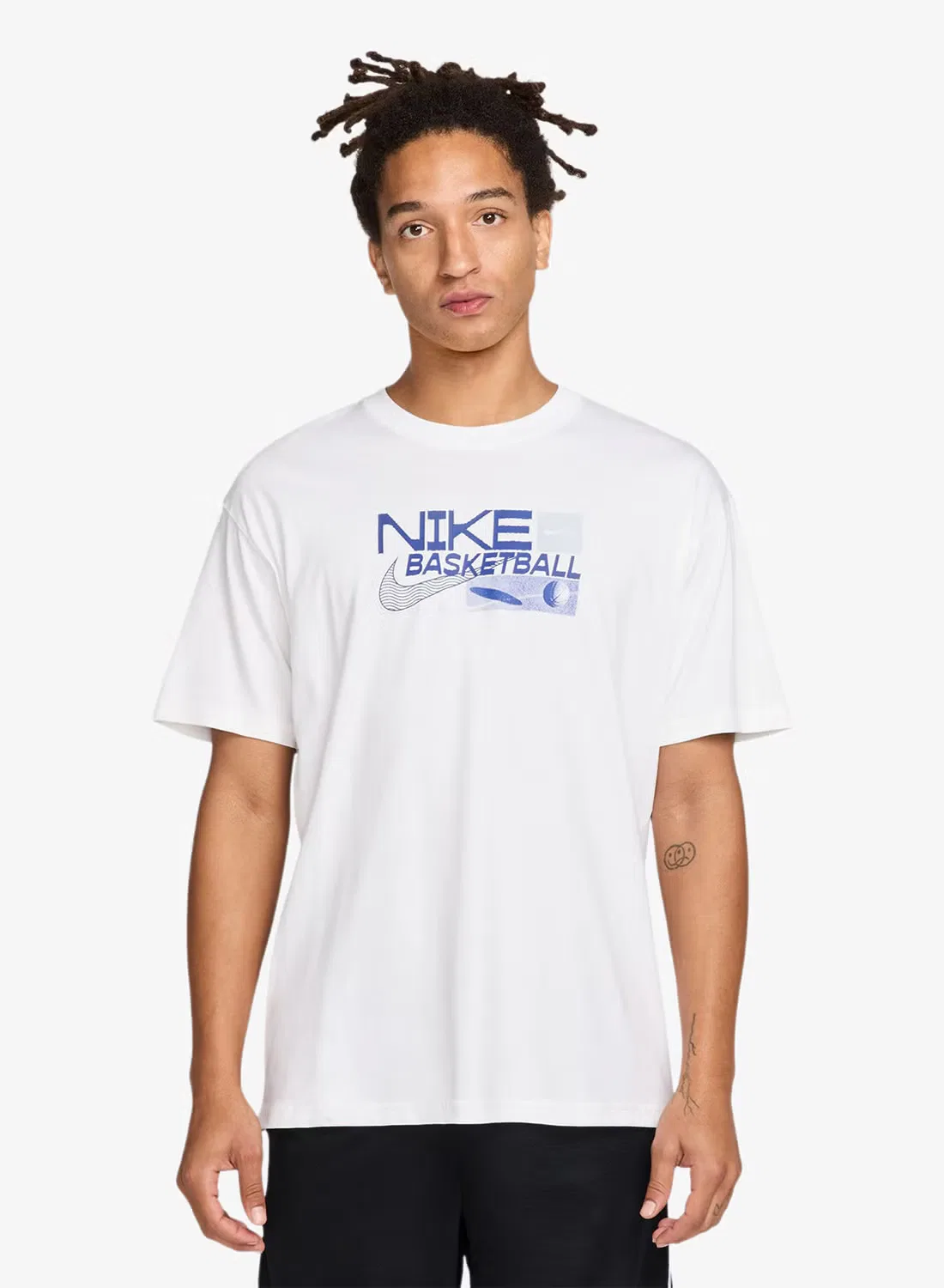 Футболка свободного кроя Nike, белая