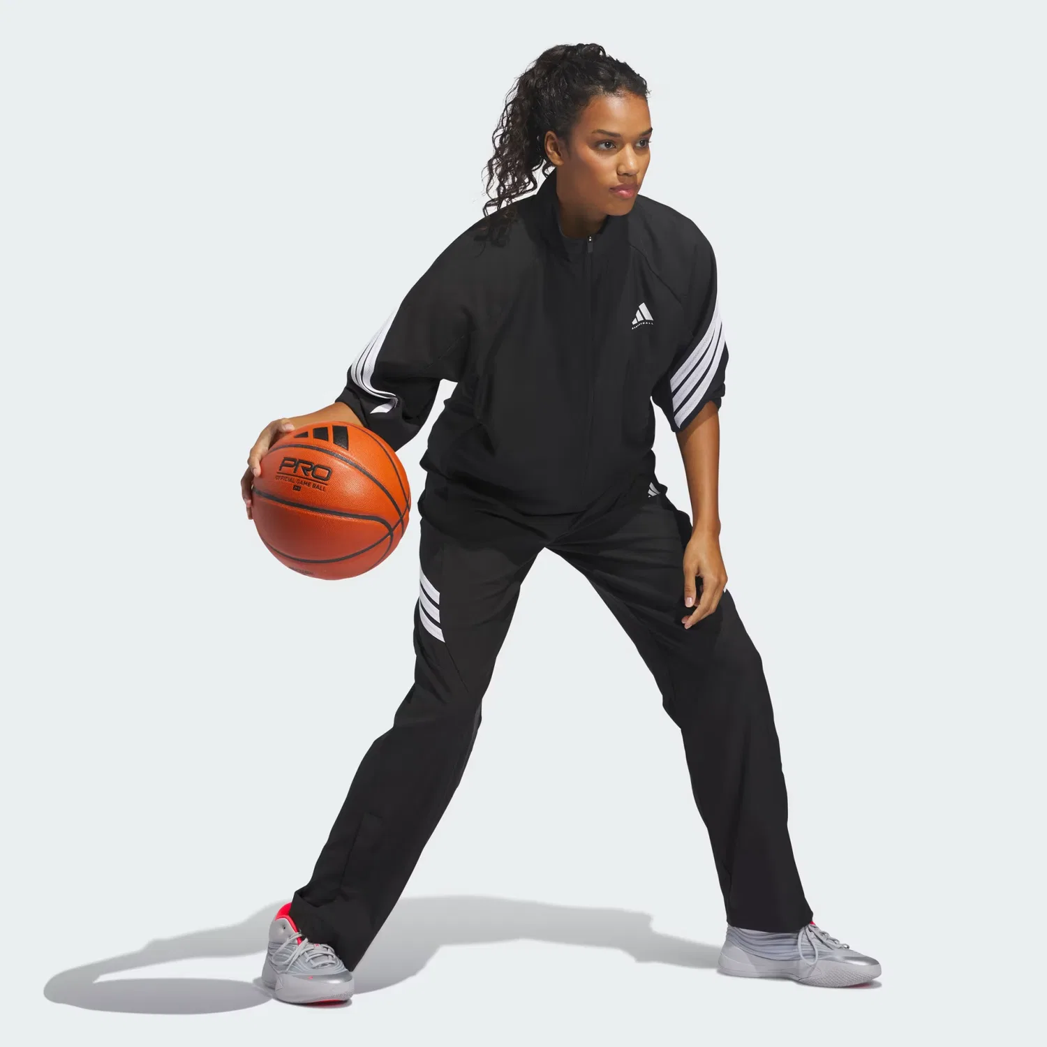Женская куртка свободного кроя Crazy Lite Adidas Performance, черный — фото 3