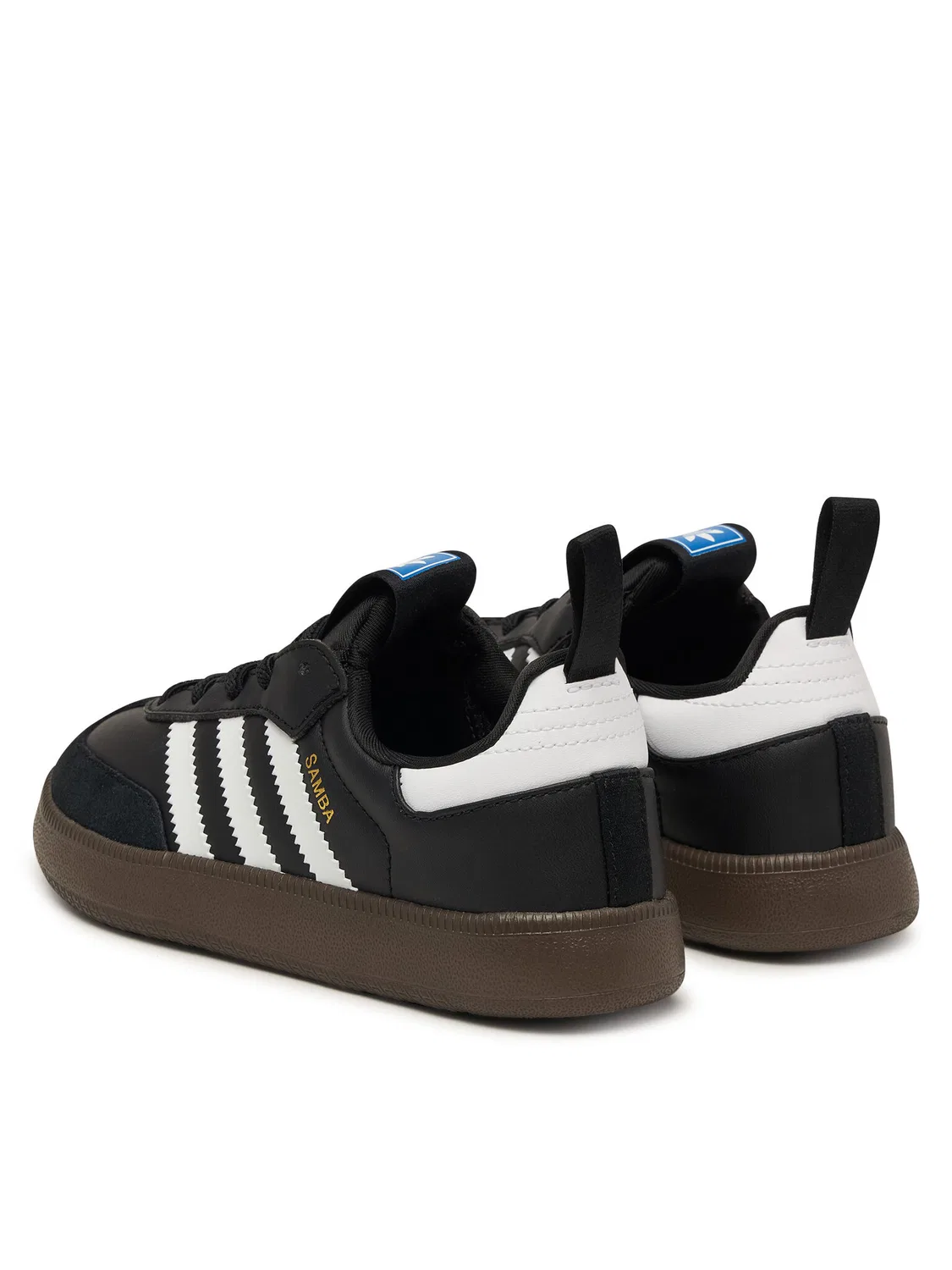 Кроссовки для мальчика Samba Quickon Adidas, черный — фото 3