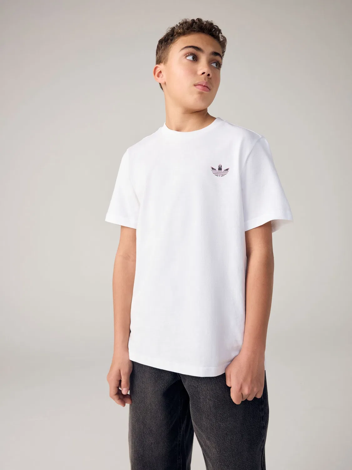 Футболка свободного кроя adidas Originals Loose Infill, белый
