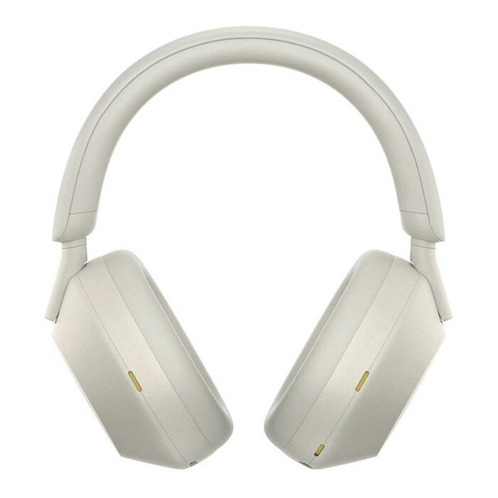 Беспроводные наушники Sony WH-1000XM5, серебристый — фото 3