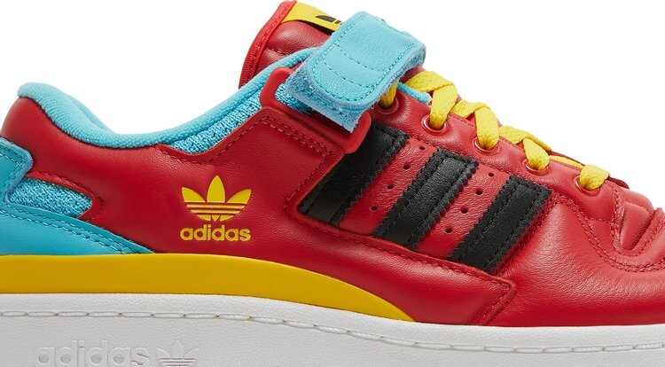 Кроссовки Adidas South Park x Forum Low 'Cartman', красный — фото 3