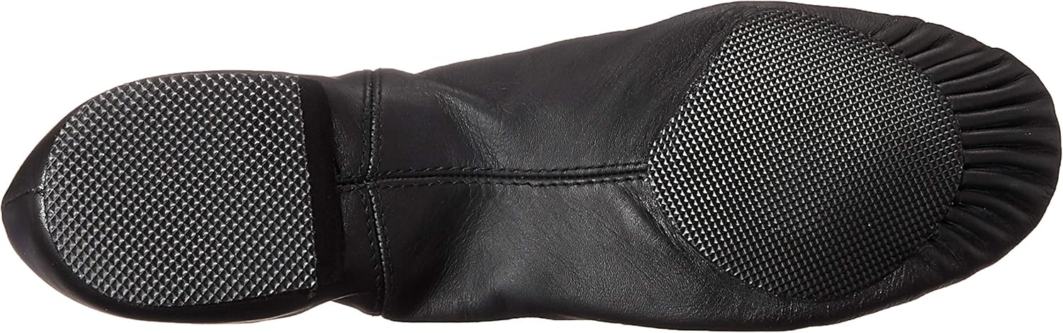 Туфли для джаза Bloch Dance Men's Ultraflex из кожи с эластичной посадкой, черный — фото 4