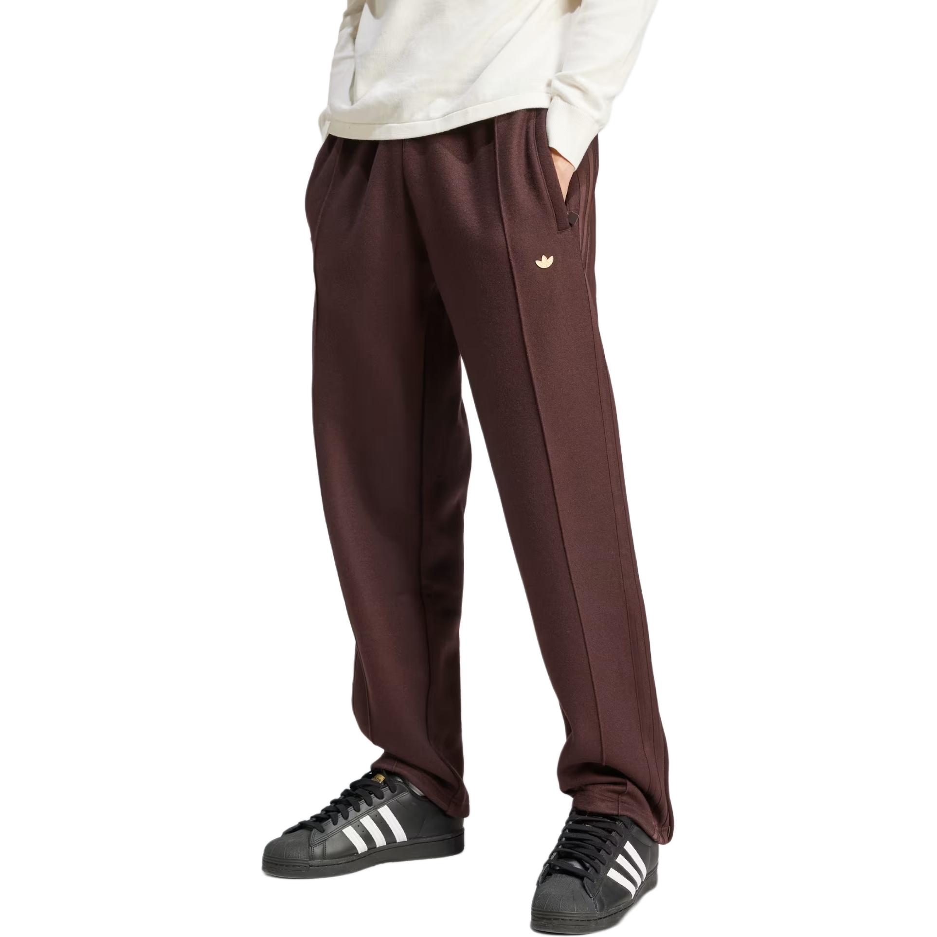 Adidas 3 Stripes Track Trousers Adidas Originals, Shadow Brown — фото 3