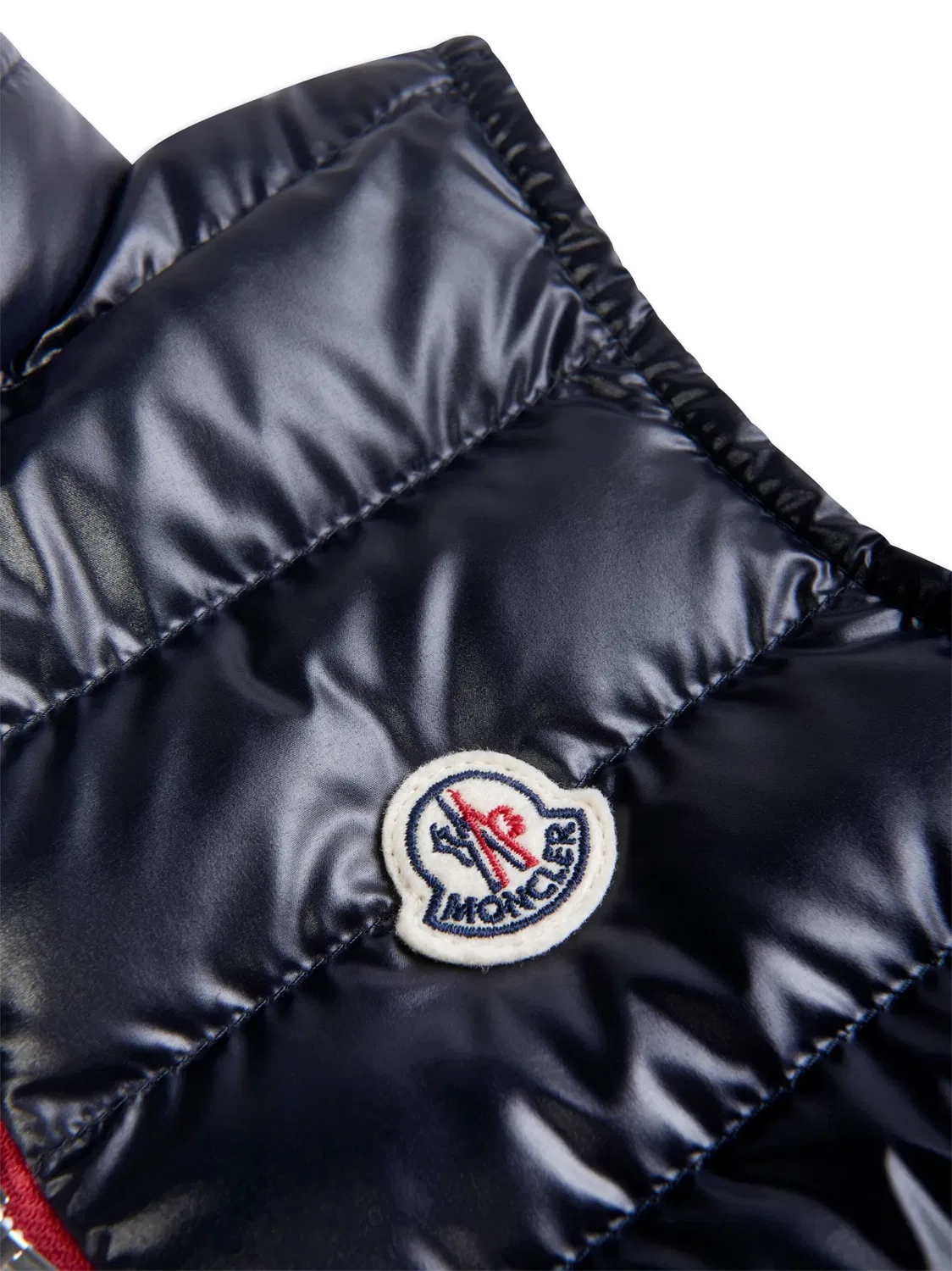 Пуховый жилет MONCLER GENIUS, темно-синий — фото 2