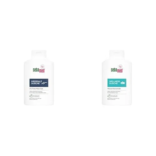 Гель для душа Sebamed морская соль + Wellness, 400мл+400мл
