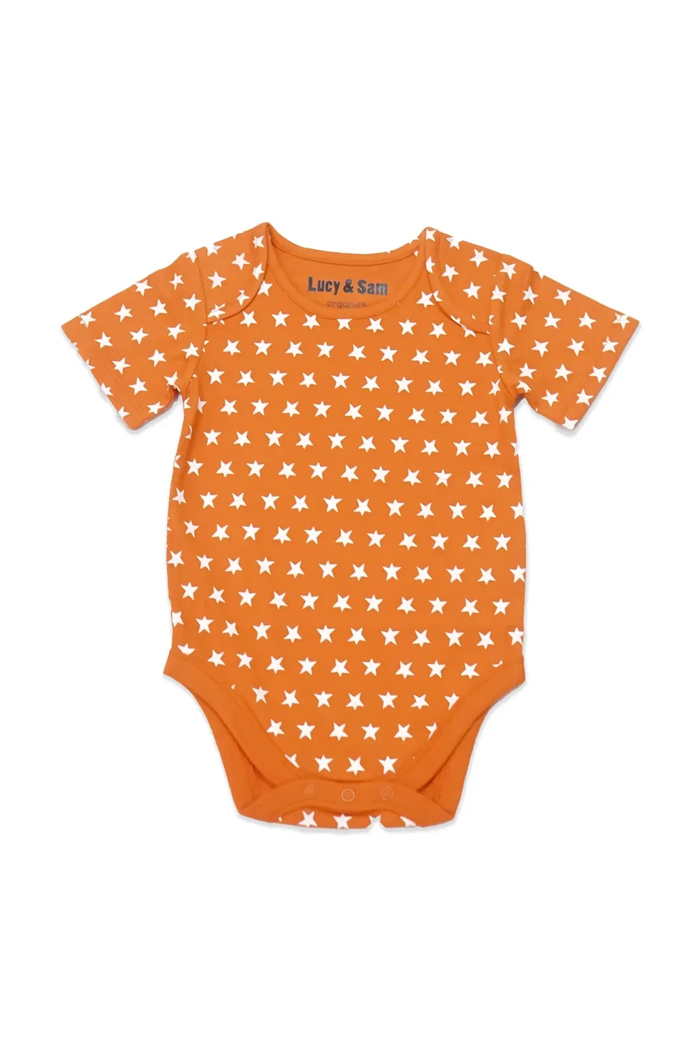 Детский комплект боди с принтом Orange Pumpkin Star Lucy & Sam, Multi — фото 3