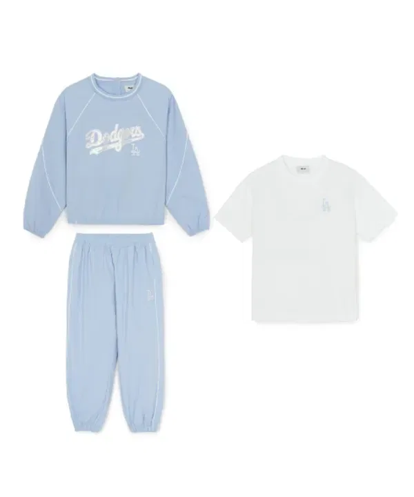 Спортивный костюм из 3 предметов, Sportive Athleisure, Mlb Kids, голубой — фото 2