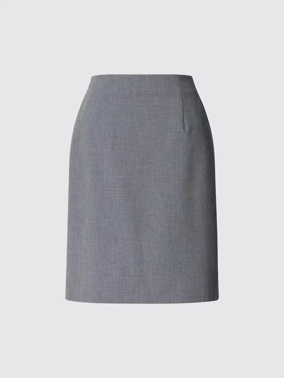 Эластичная юбка Uniqlo, короткая длина, темно-синий — фото 2