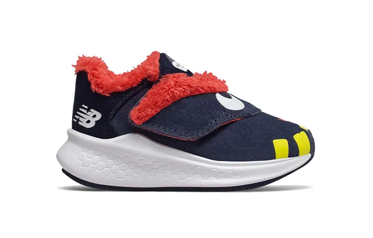 Детские кроссовки для мальчиков на липучках New Balance, Dark Blue — фото 3