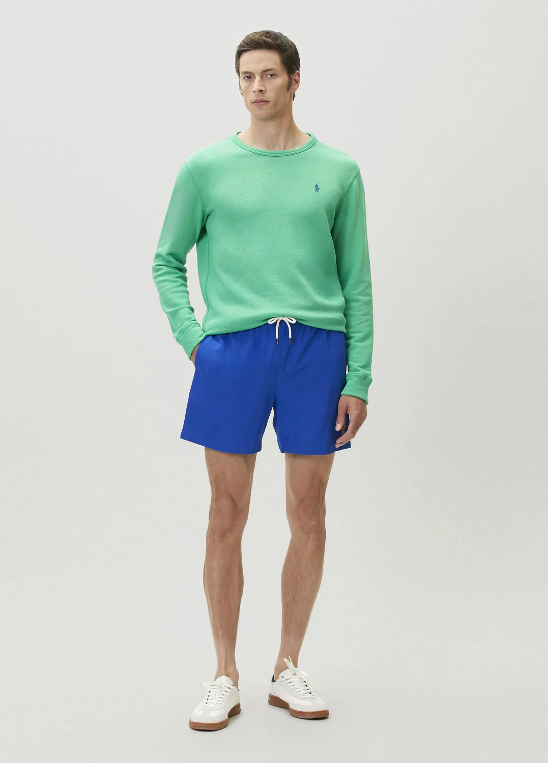Свитшот Polo Ralph Lauren, зеленый — фото 2
