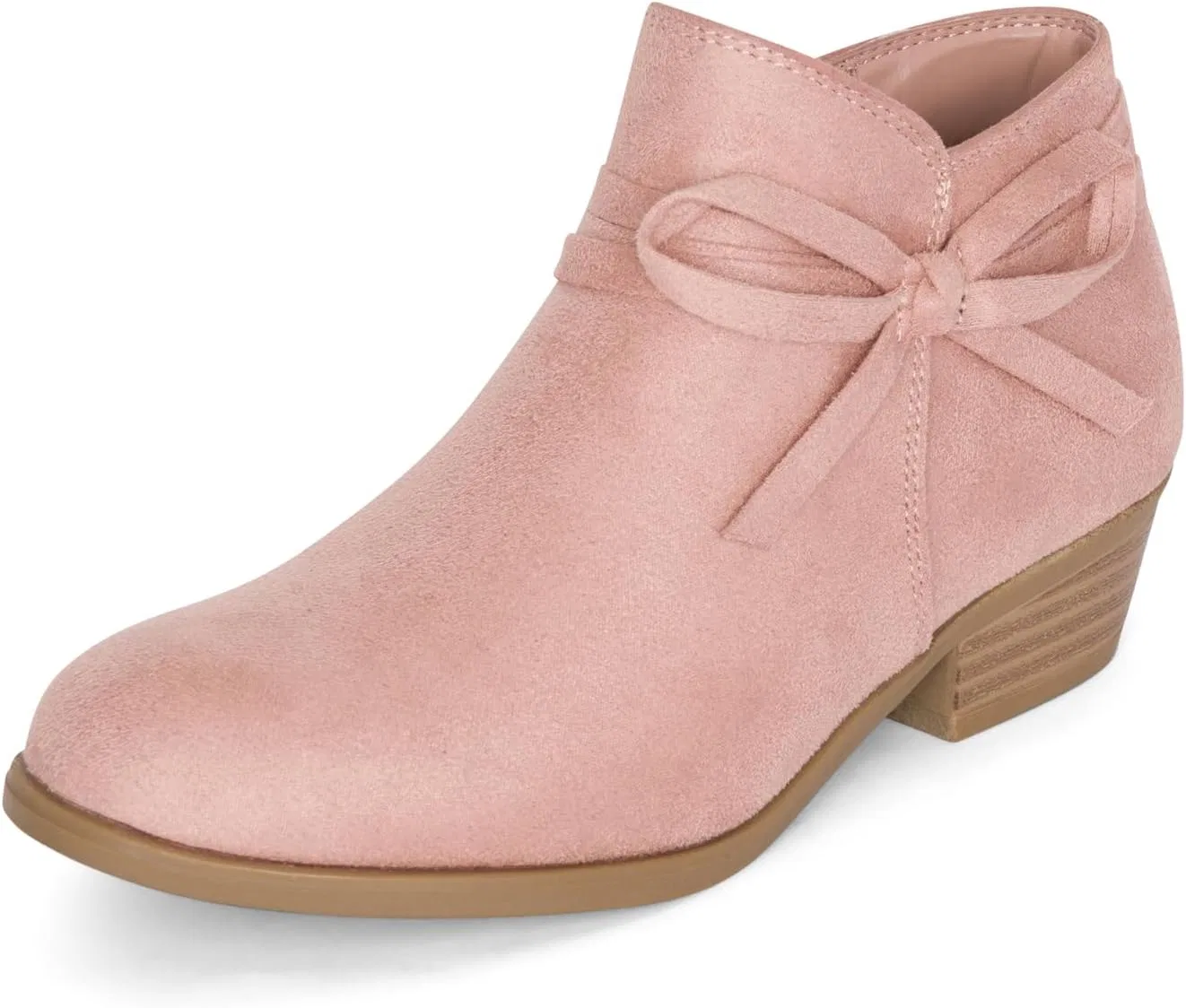 Детские ботинки для девочек с принтом STYLISH S MIRLO-K, Dk Blush