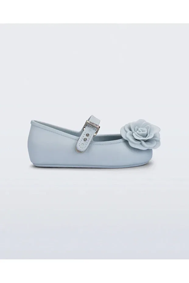 Детские балетки для девочек с принтом Mini Melissa, Blue