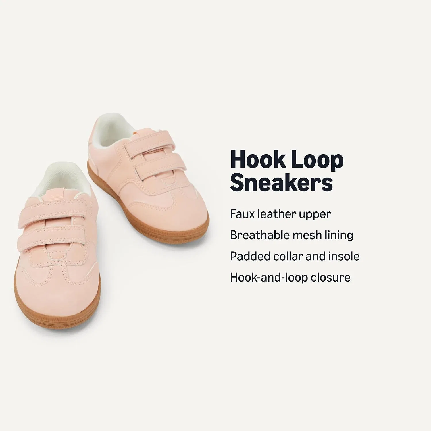 Детские кроссовки на липучках Amazon Essentials x Sofia Grainge, Pink — фото 2