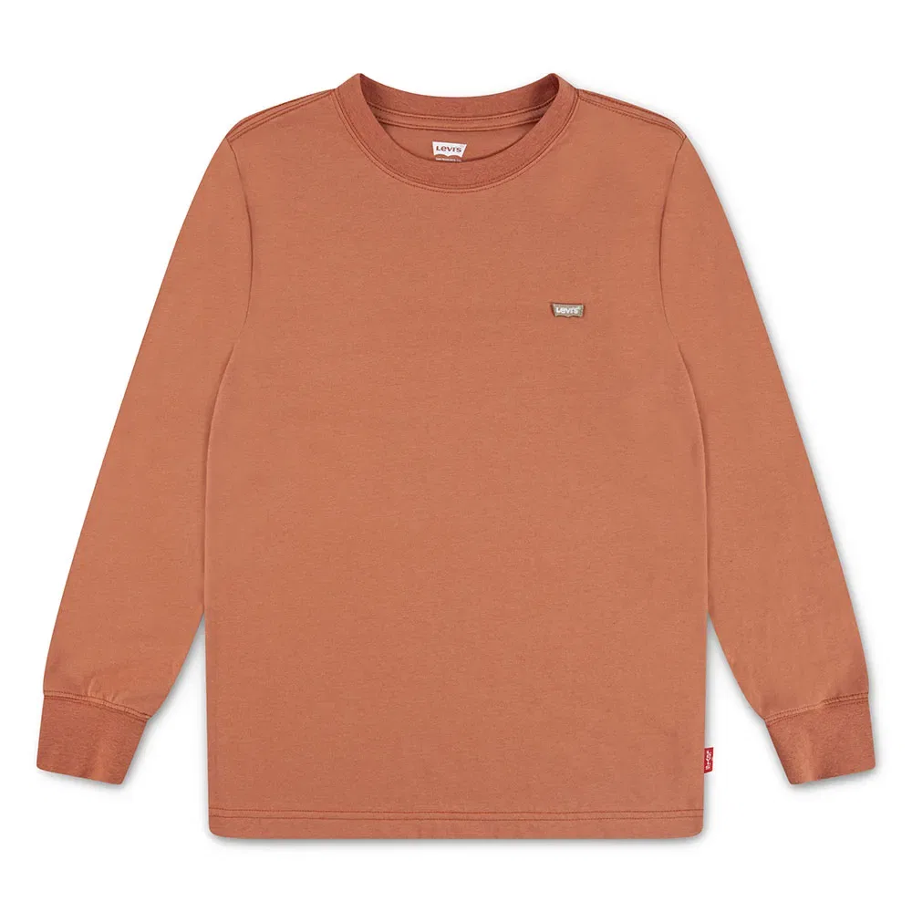 Детская футболка с длинным рукавом Graphic Levi's, Brown