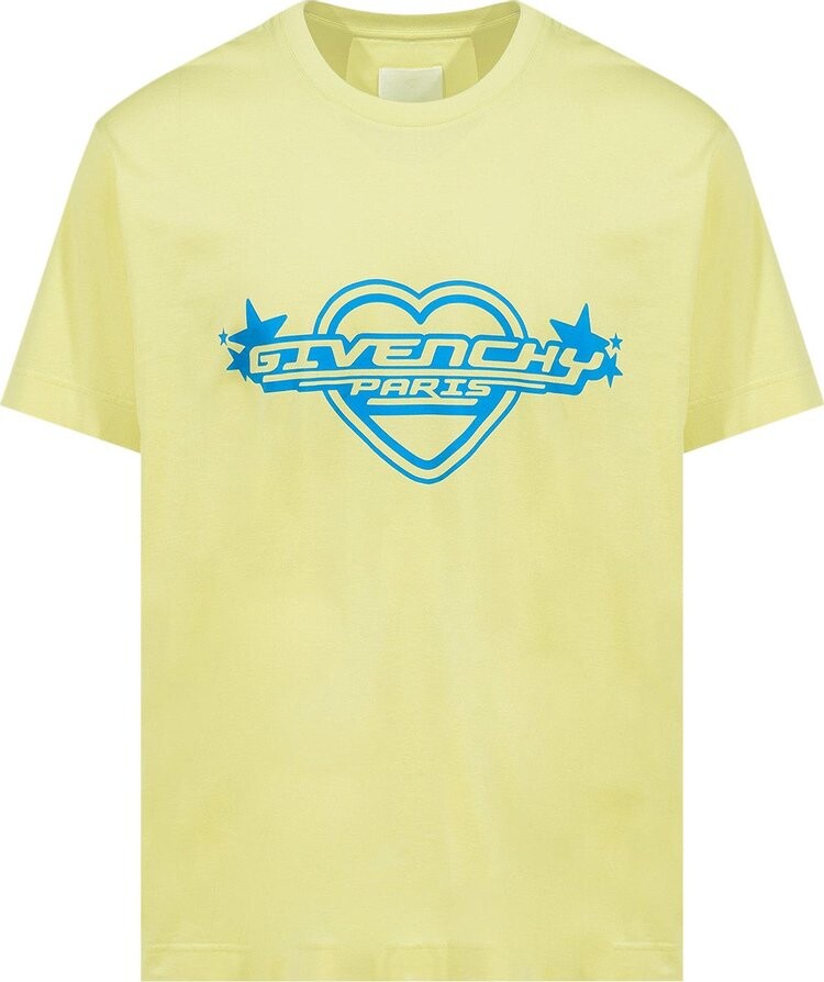 

Футболка Givenchy Classic Fit Print T-Shirt 'Acid Yellow', желтый