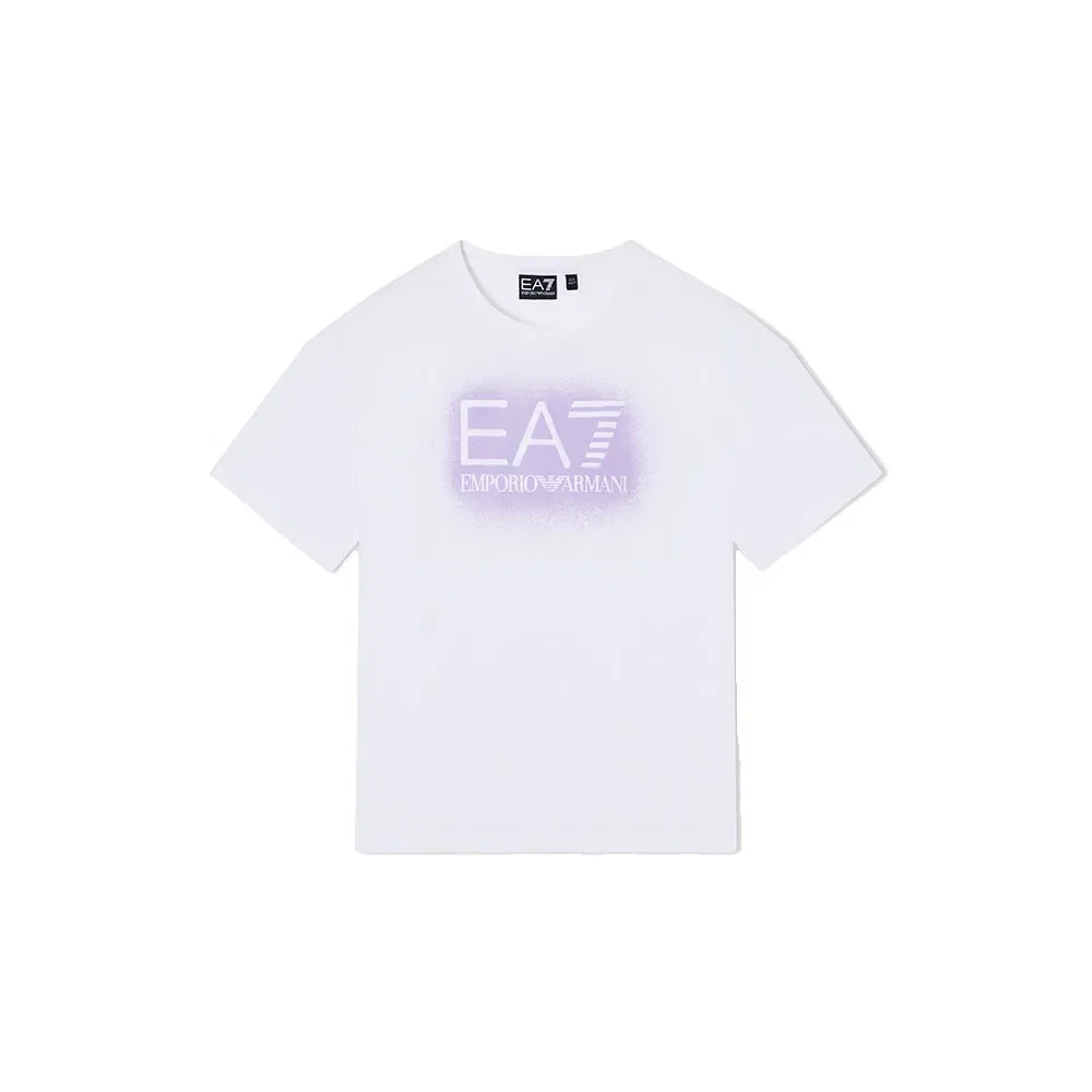 Футболка с коротким рукавом EA7 EMPORIO ARMANI, белый