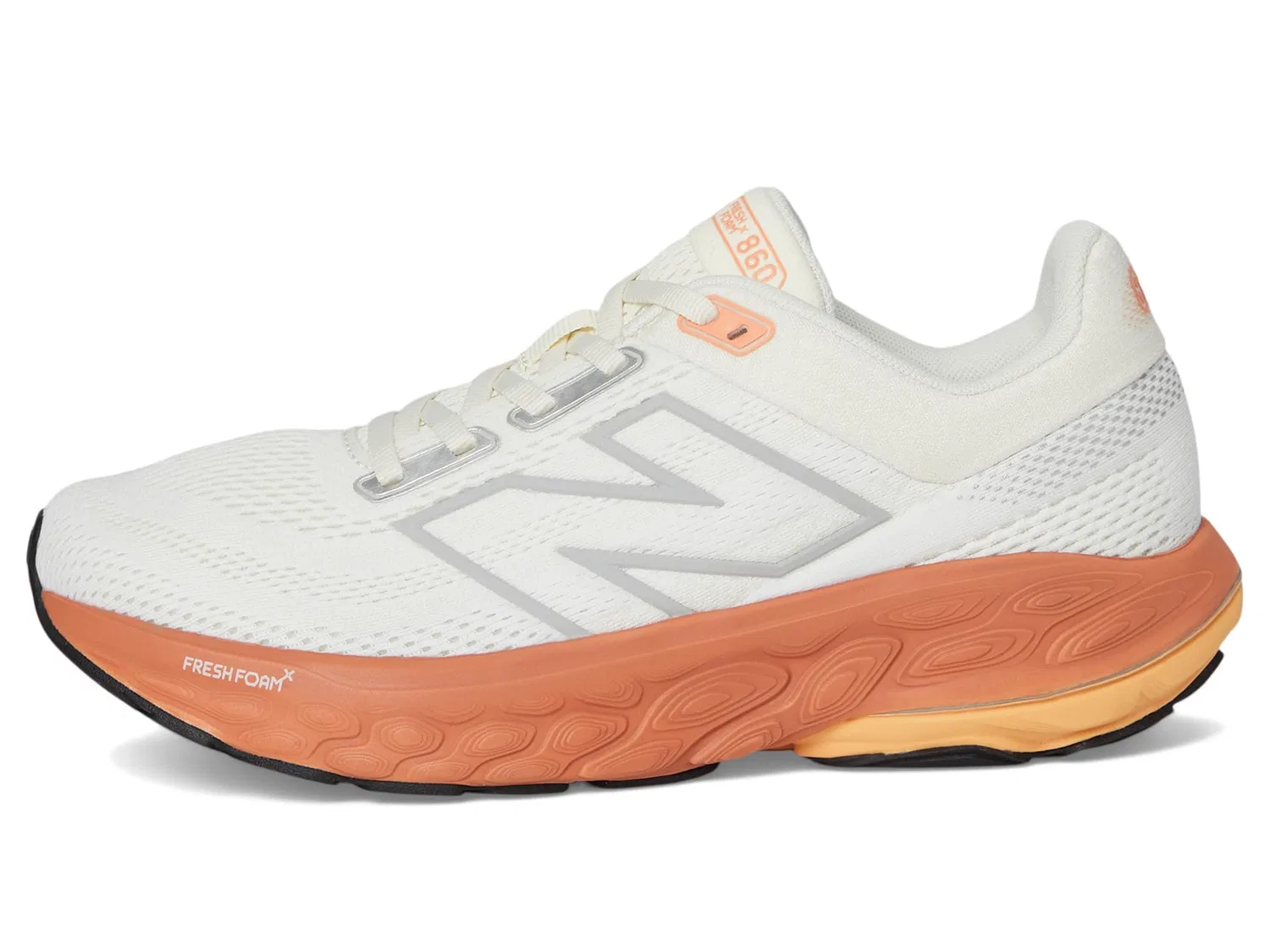 Детские беговые кроссовки для девочек с Fresh Foam X New Balance, Nb 103 Bianco Angora Nettare Di Pesca — фото 4